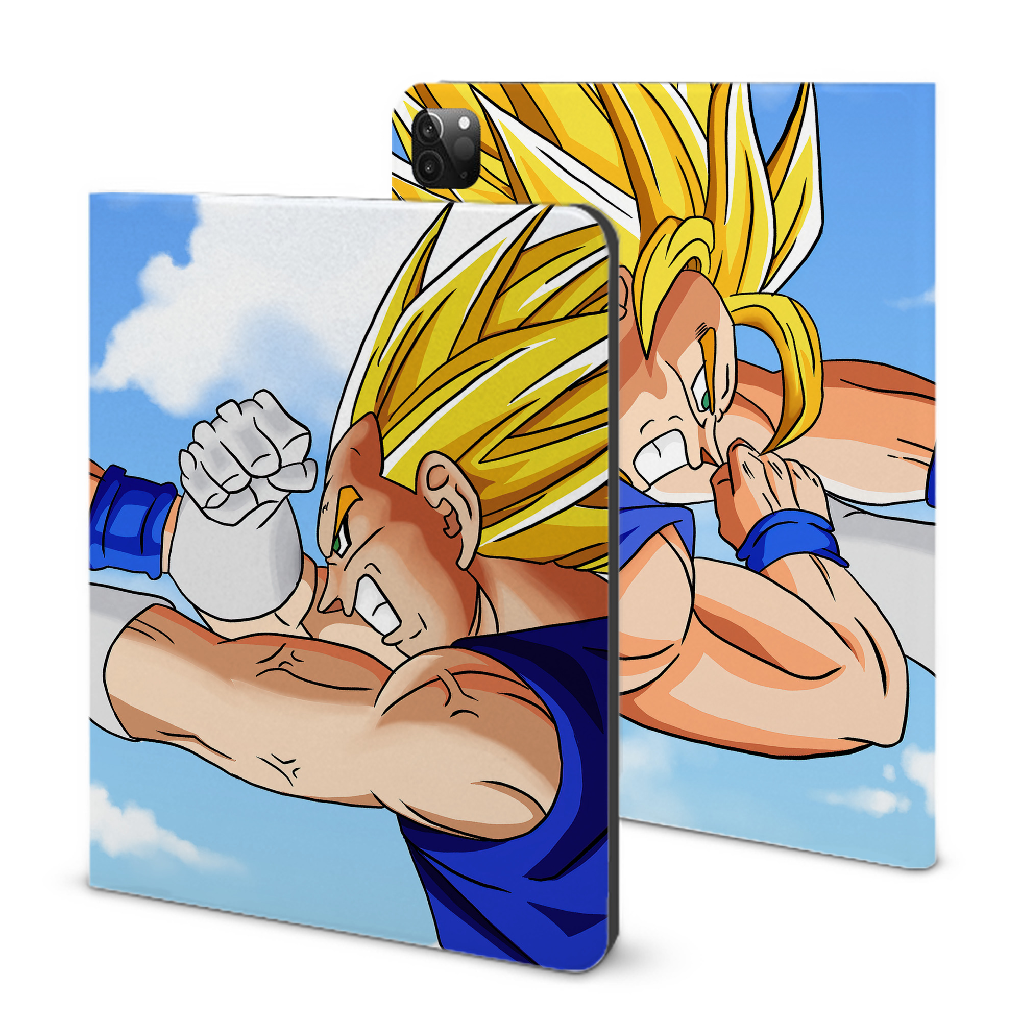 （画像用） ドラゴンボール DRAGON BALL IPadケース ペンホルダー付き ブックスタイルデザイン